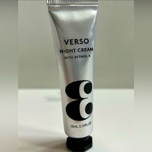 Verso - Night Cream W/ Retinol 8 | New & Sealed - 15mL/0.5oz | Travel Size